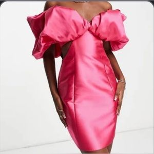 Asos Hot Pink Dress Size:XXS